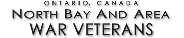 North Bay and Area War Veterans